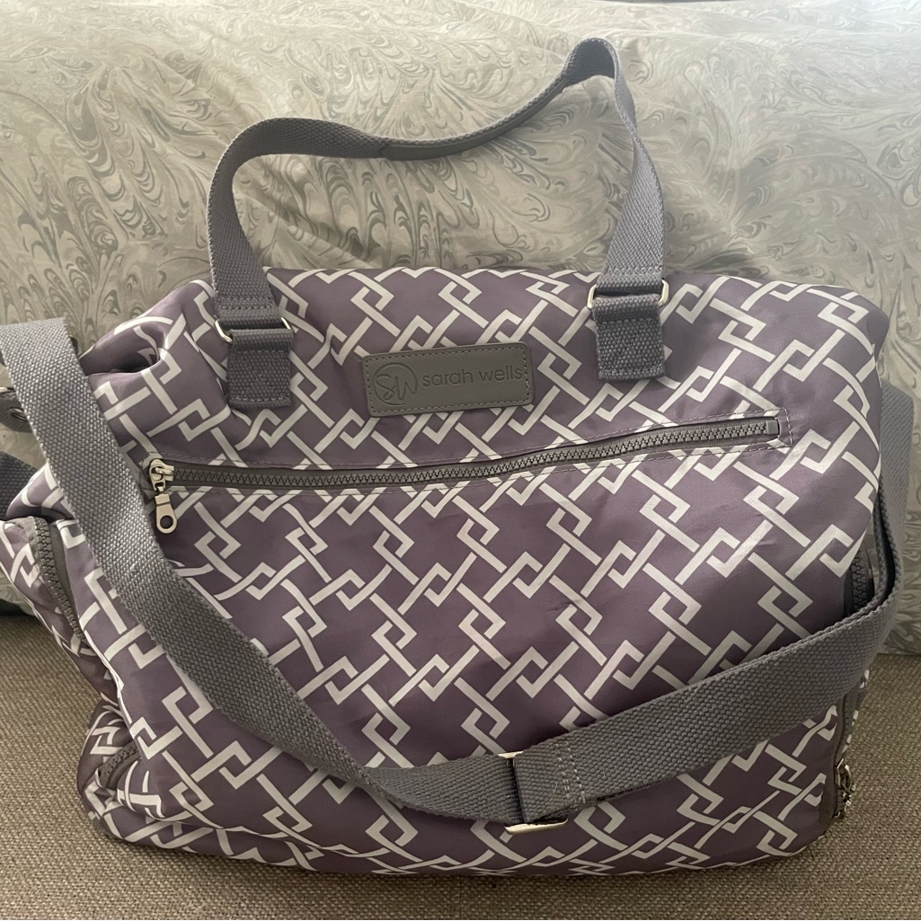Sarah Wells Lizzy Breast Pump Or Diaper Bag Euc